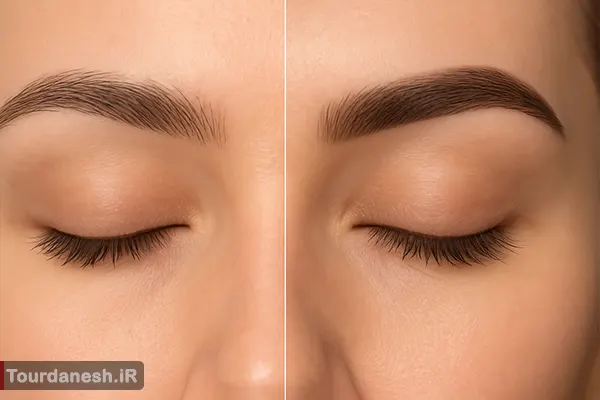 فرق فیبروز ابرو با میکروبلیدینگ