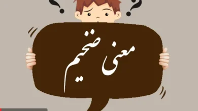 معنی کلمه ضخیم