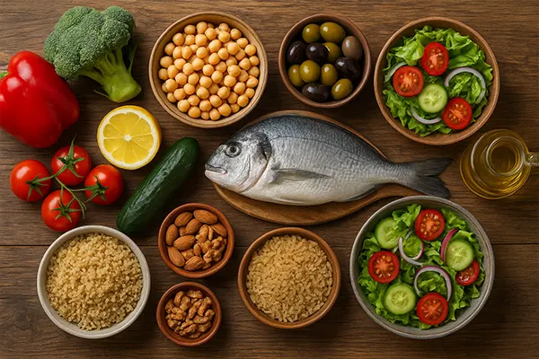 فواید رژیم غذایی مدیترانهای برای افزایش طول عمر