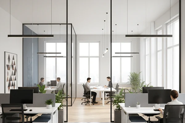 پارتیشن اداری مدرن: راهکاری هوشمند برای تقسیم‌بندی فضاهای کاری بدون نیاز به بازسازی