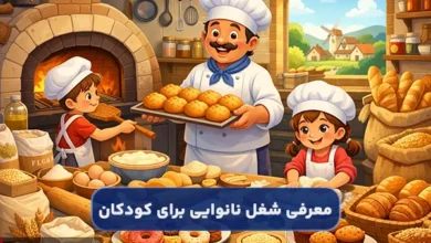 معرفی شغل نانوایی برای کودکان