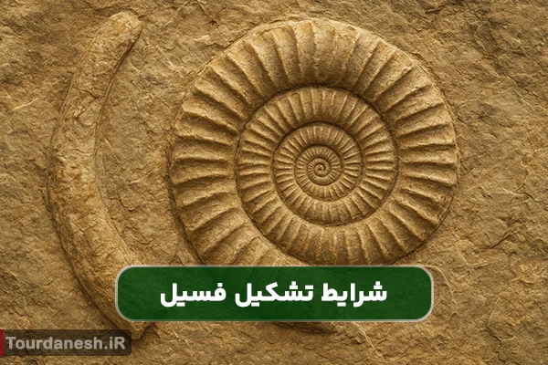 شرایط لازم برای تشکیل فسیل و اهمیت آن