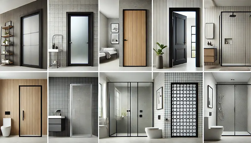 بهترین نوع درب سرویس بهداشتی