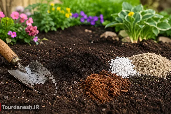 خاک باغچه شامل چه چیزهایی است؟