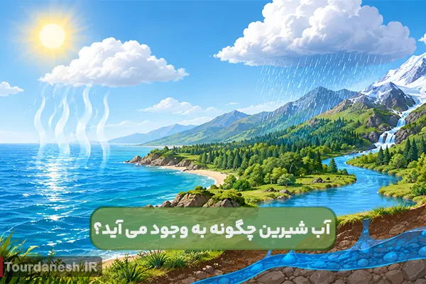  آب شیرین چگونه به وجود می آید؟