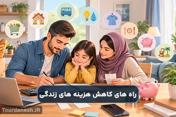 راه های کاهش هزینه های زندگی