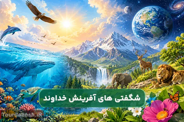 چند نمونه از شگفتی های آفرینش خداوند