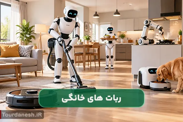 ربات های خانگی چه کارهایی انجام می دهند؟